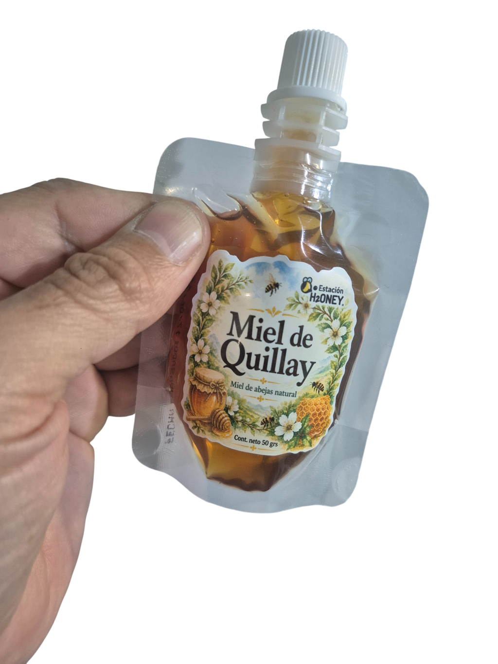 Pack 3 Mieles Portátiles Quillay 50g