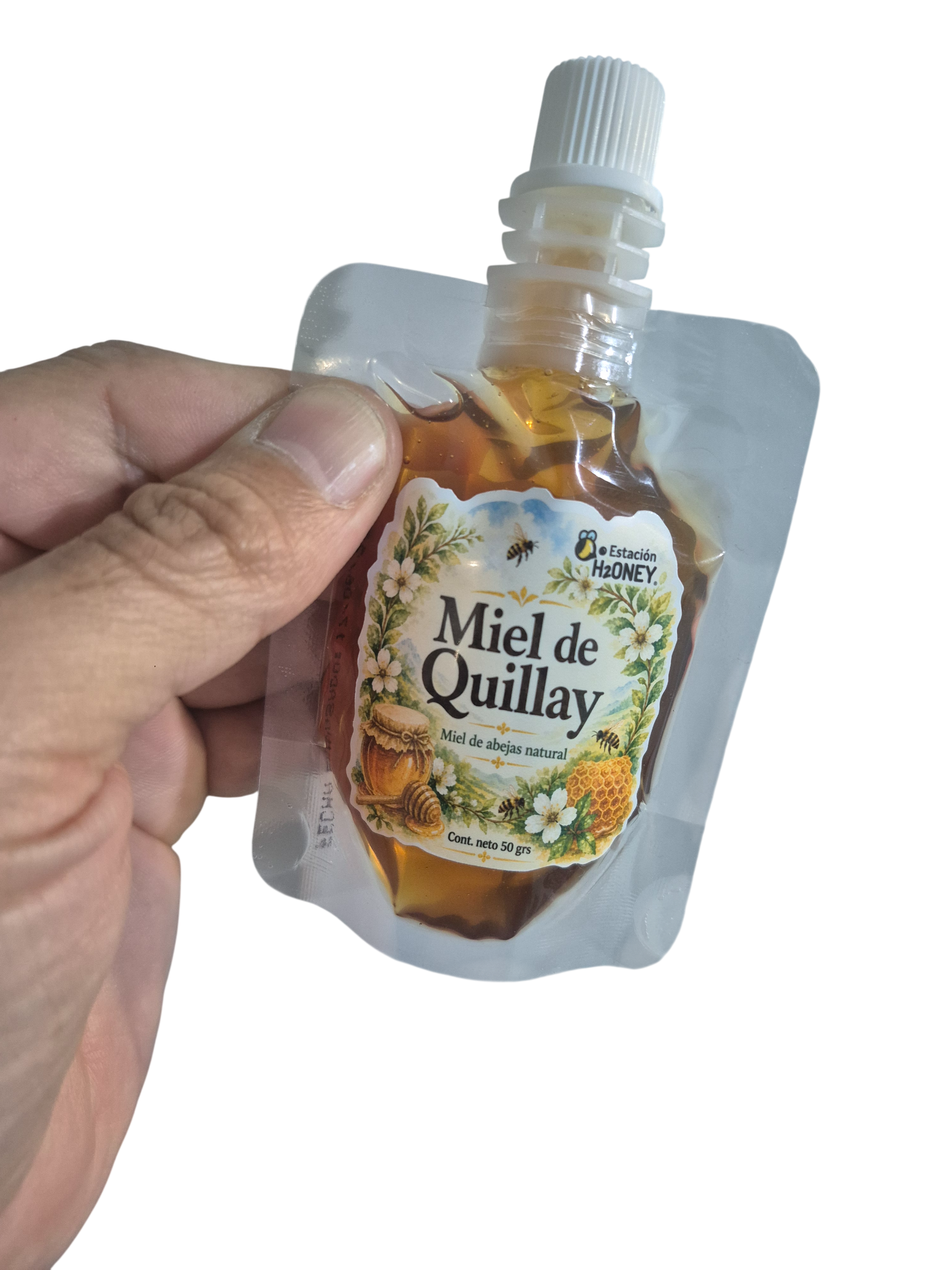 Pack 3 Mieles Portátiles Quillay 50g