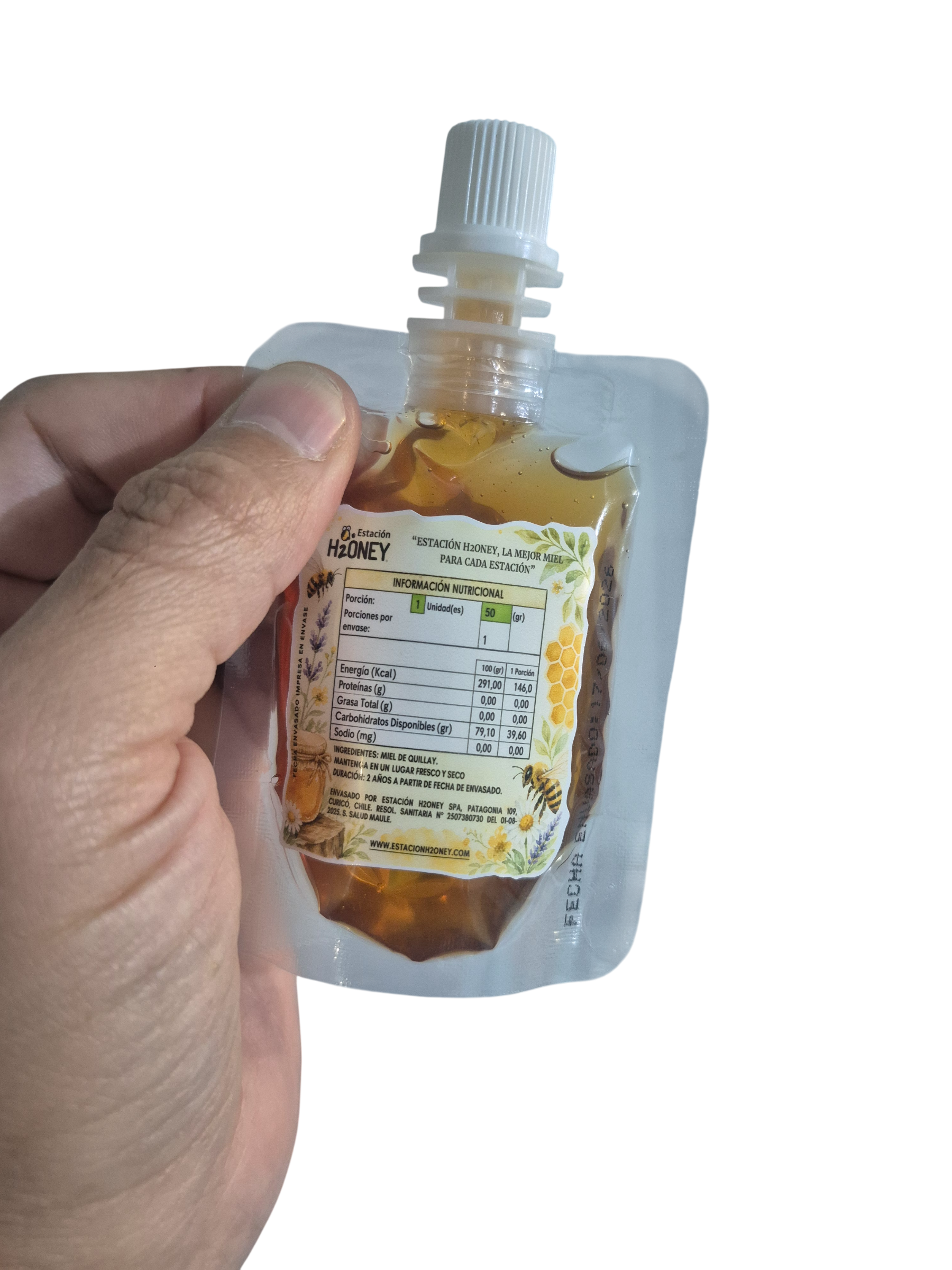 Pack 3 Mieles Portátiles Quillay 50g