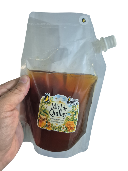Miel Natural Quillay 500 grs. Envase doypack